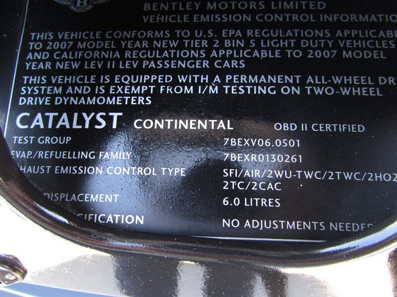 Used 2007 Bentley Continental GTC AWD/4WD image 25