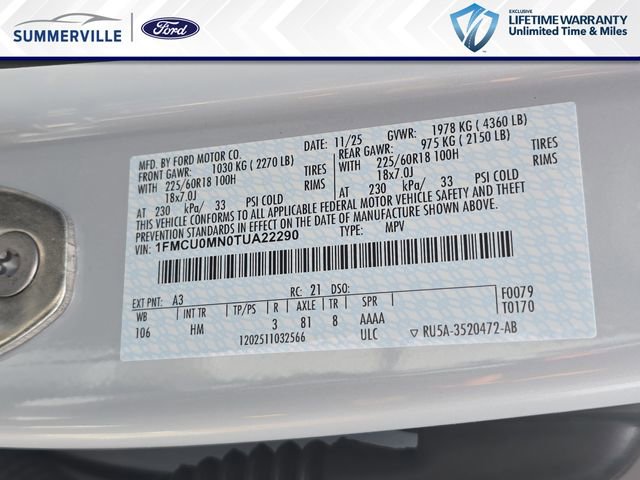 New 2026 Ford Escape ST-Line image 36