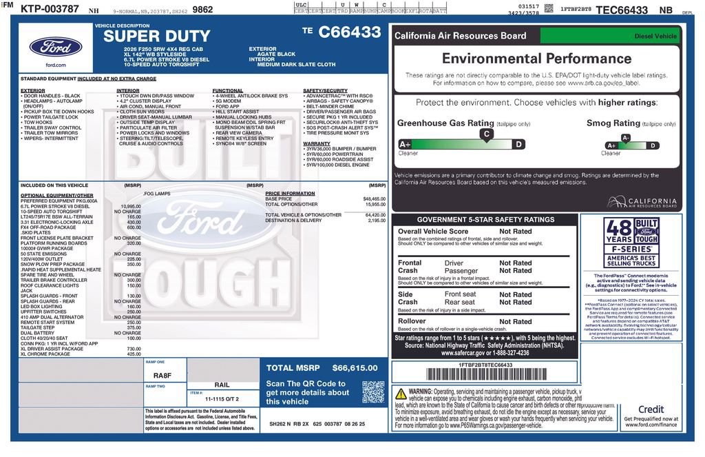 New 2026 Ford F250 XL image 4