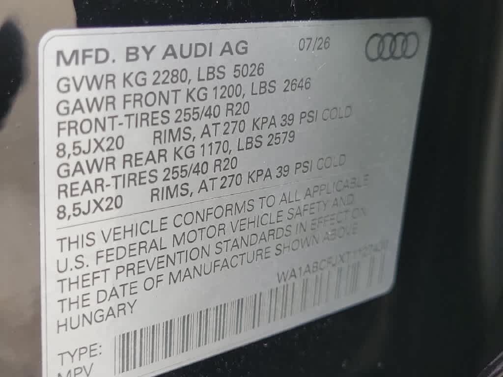 New 2026 Audi Q3 quattro 2.0T AWD/4WD image 29
