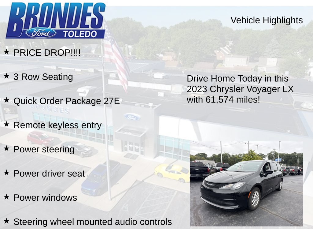 Used 2023 Chrysler Voyager LX FWD image 5