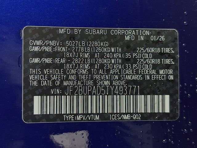 New 2026 Subaru Outback Premium image 31