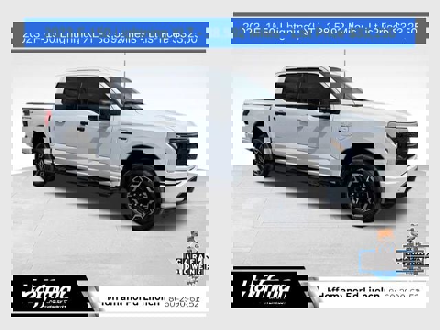 Certified 2023 Ford F150 Lightning XLT image 1