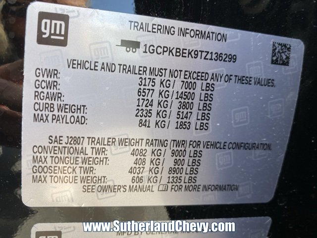 New 2026 Chevrolet Silverado 1500 Custom w/ Turbomax Blackout Package image 47