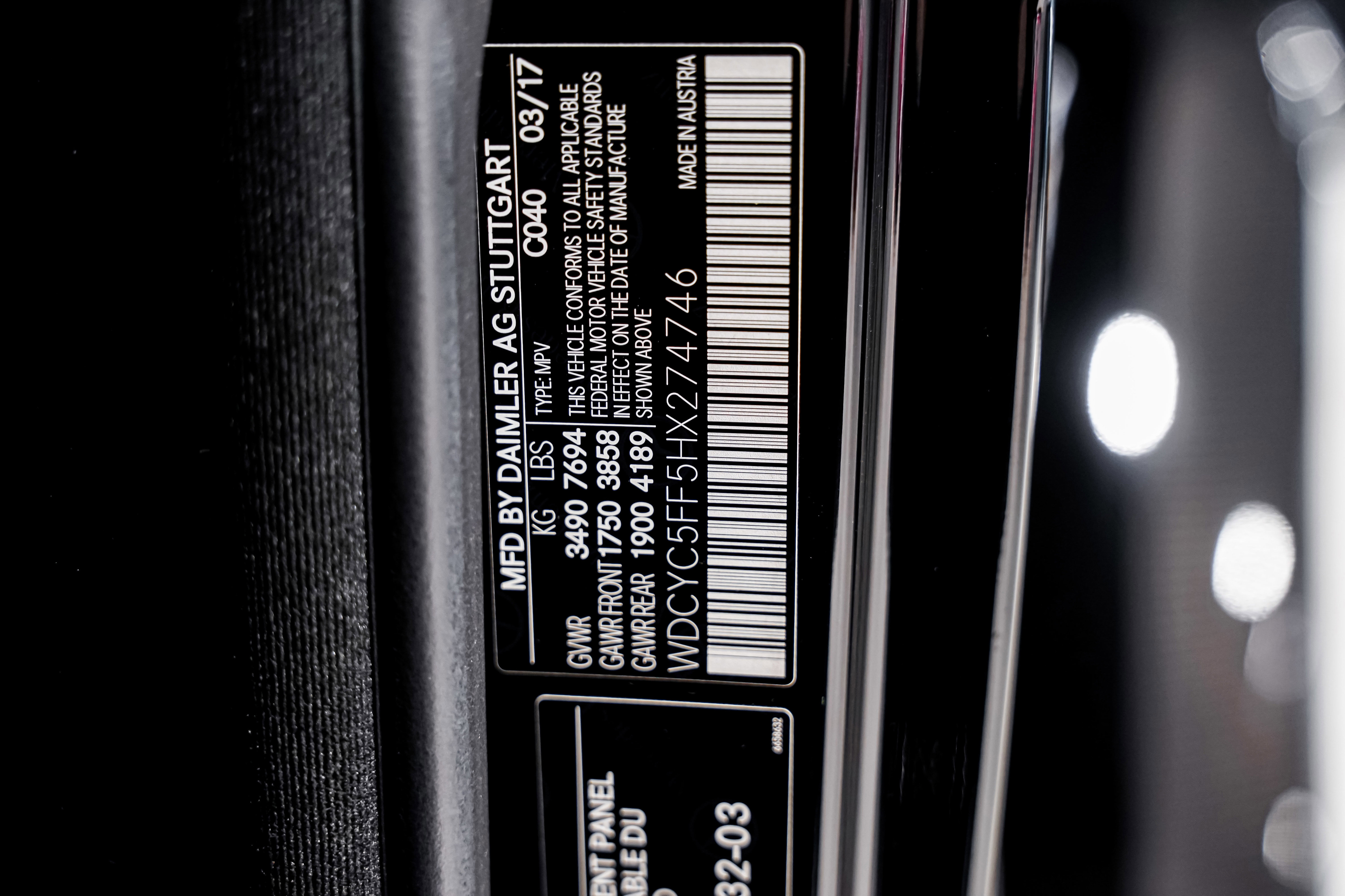 Used 2017 Mercedes-Benz G 550 Squared image 65