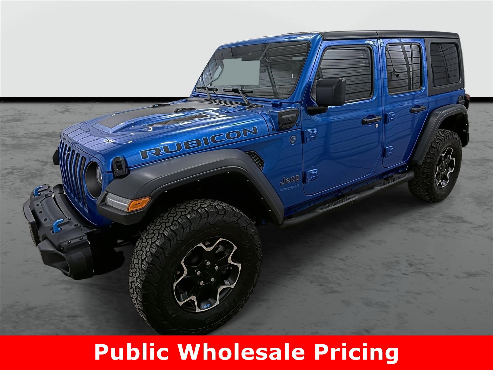 Used 2022 Jeep Wrangler Unlimited Rubicon 4xe w/ Steel Bumper Group