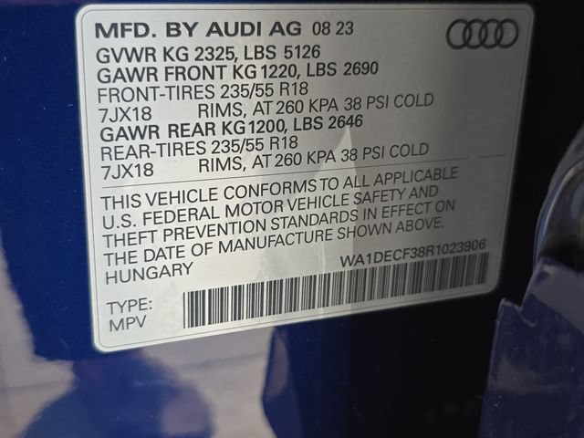 Certified 2024 Audi Q3 2.0T Premium w/ Convenience Package AWD/4WD image 36