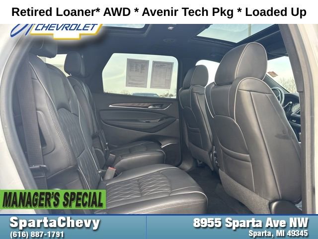 Used 2023 Buick Enclave Avenir w/ Avenir Technology Package AWD/4WD image 20