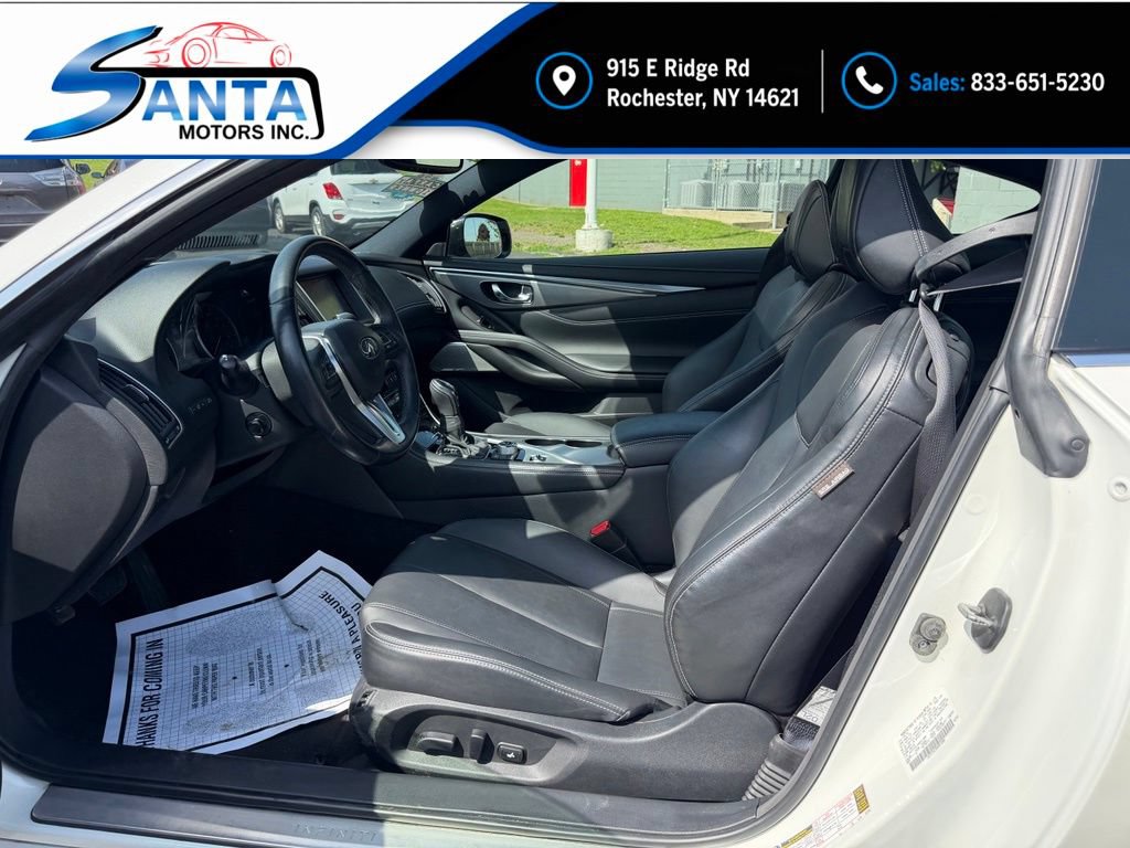 Used 2017 INFINITI Q60 3.0t w/ Premium Plus Package 3.0T AWD/4WD image 6
