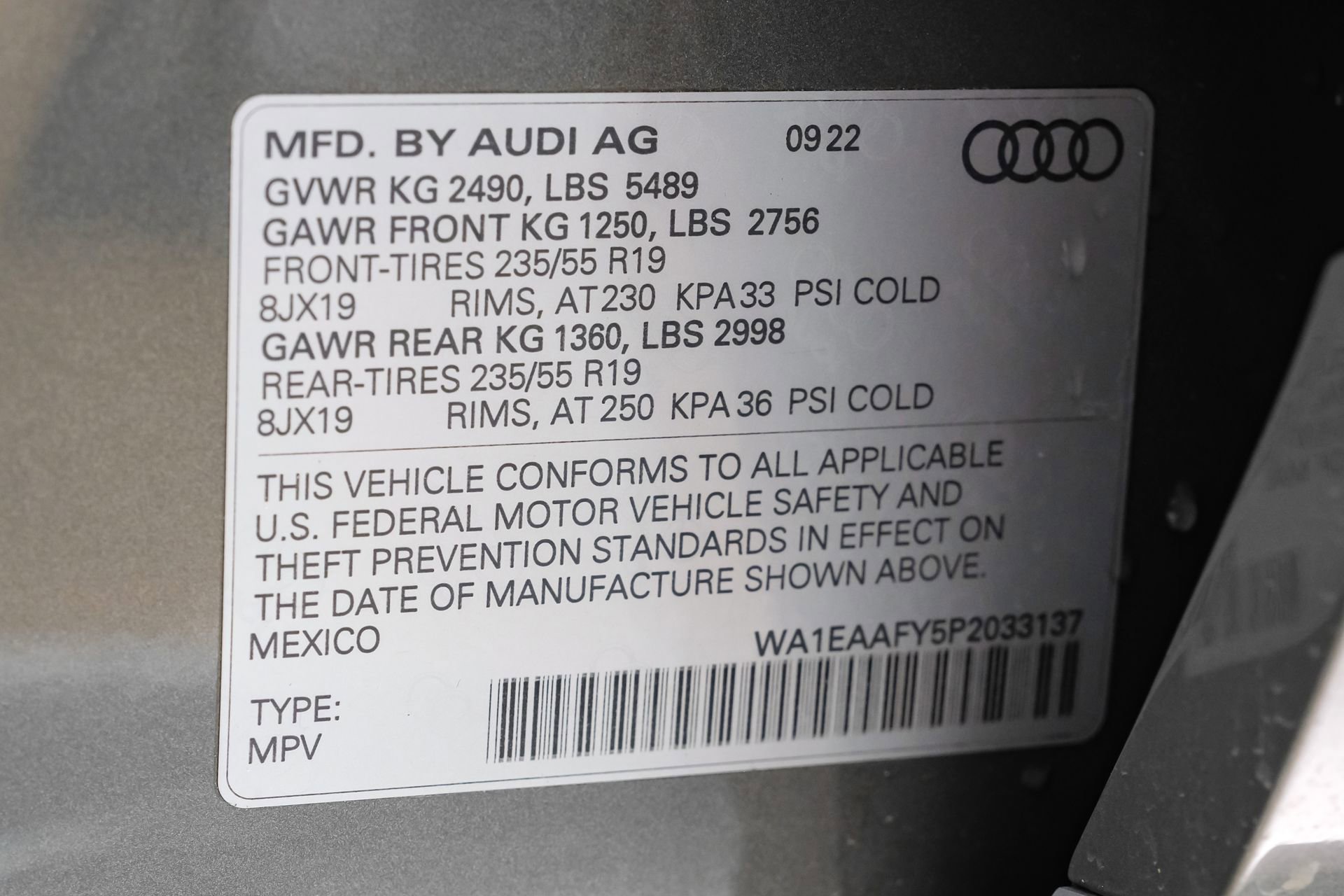 Used 2023 Audi Q5 2.0T Premium Plus w/ Premium Plus Package AWD/4WD image 65
