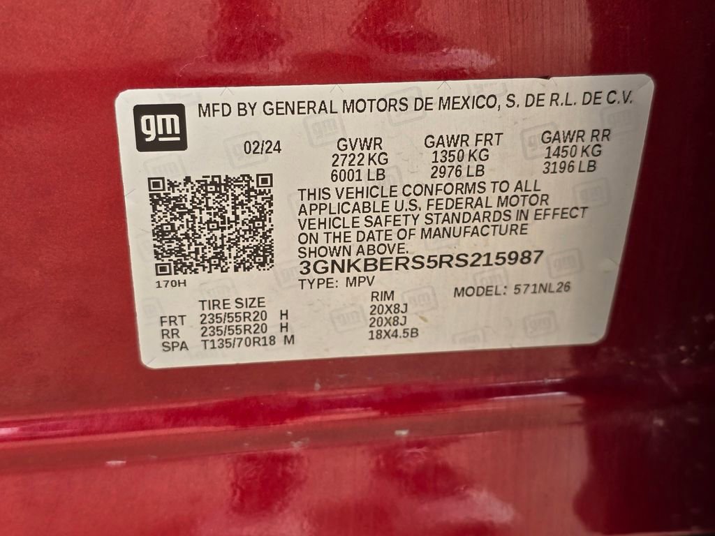 Used 2024 Chevrolet Blazer RS w/ Driver Confidence II Package FWD image 34