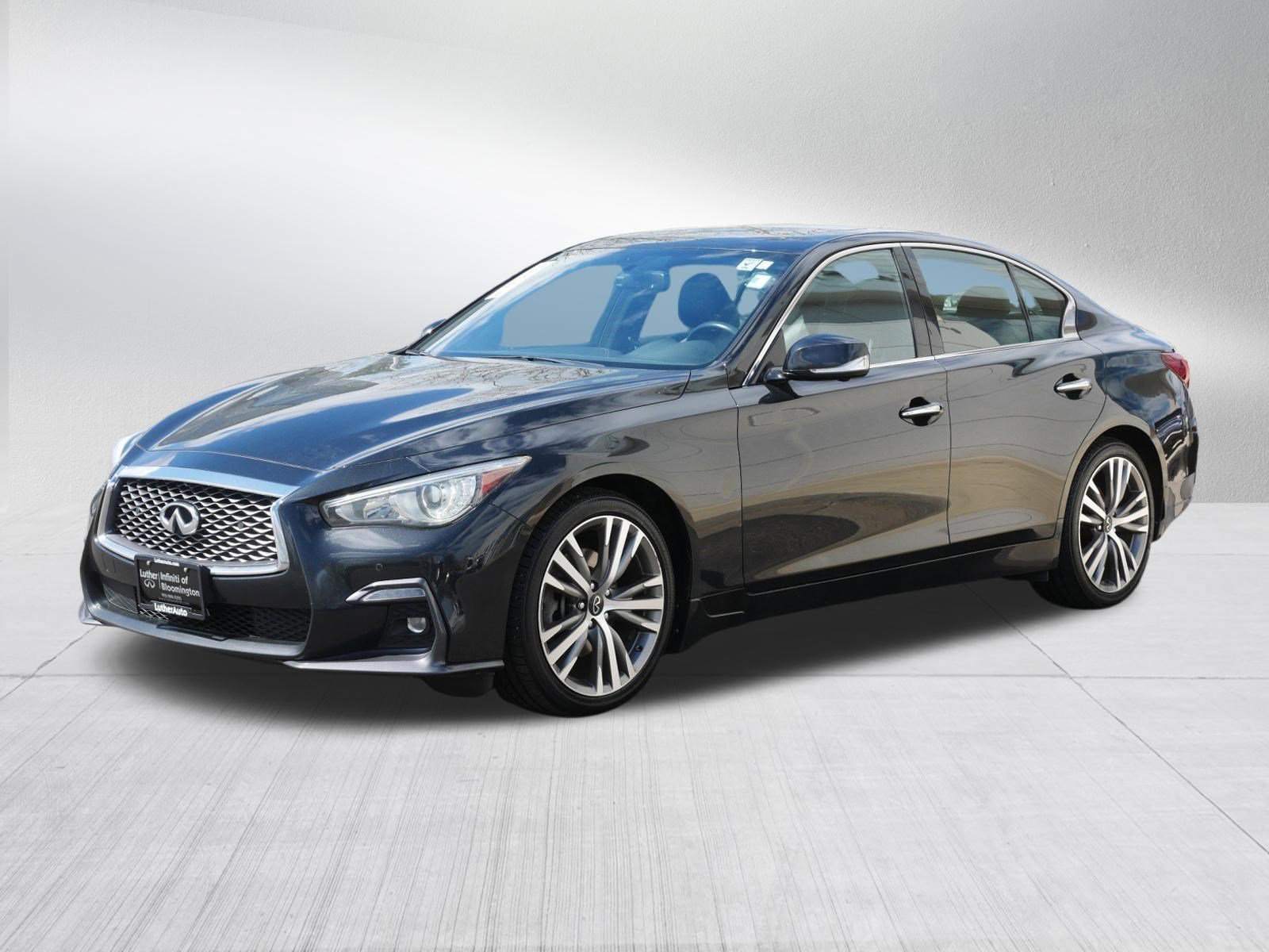 Used 2021 INFINITI Q50 Sensory w/ Cargo Package AWD/4WD image 3
