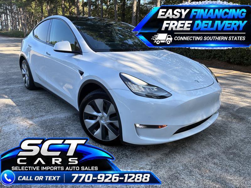 Used 2022 Tesla Model Y Long Range AWD/4WD image 1