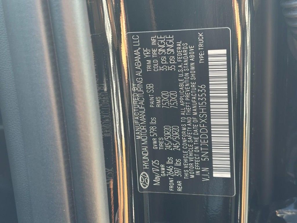 New 2025 Hyundai Santa Cruz Limited image 22