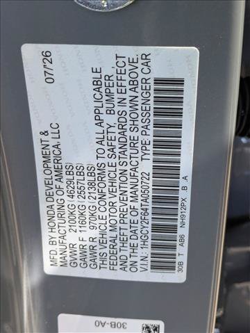 New 2026 Honda Accord EX-L image 17