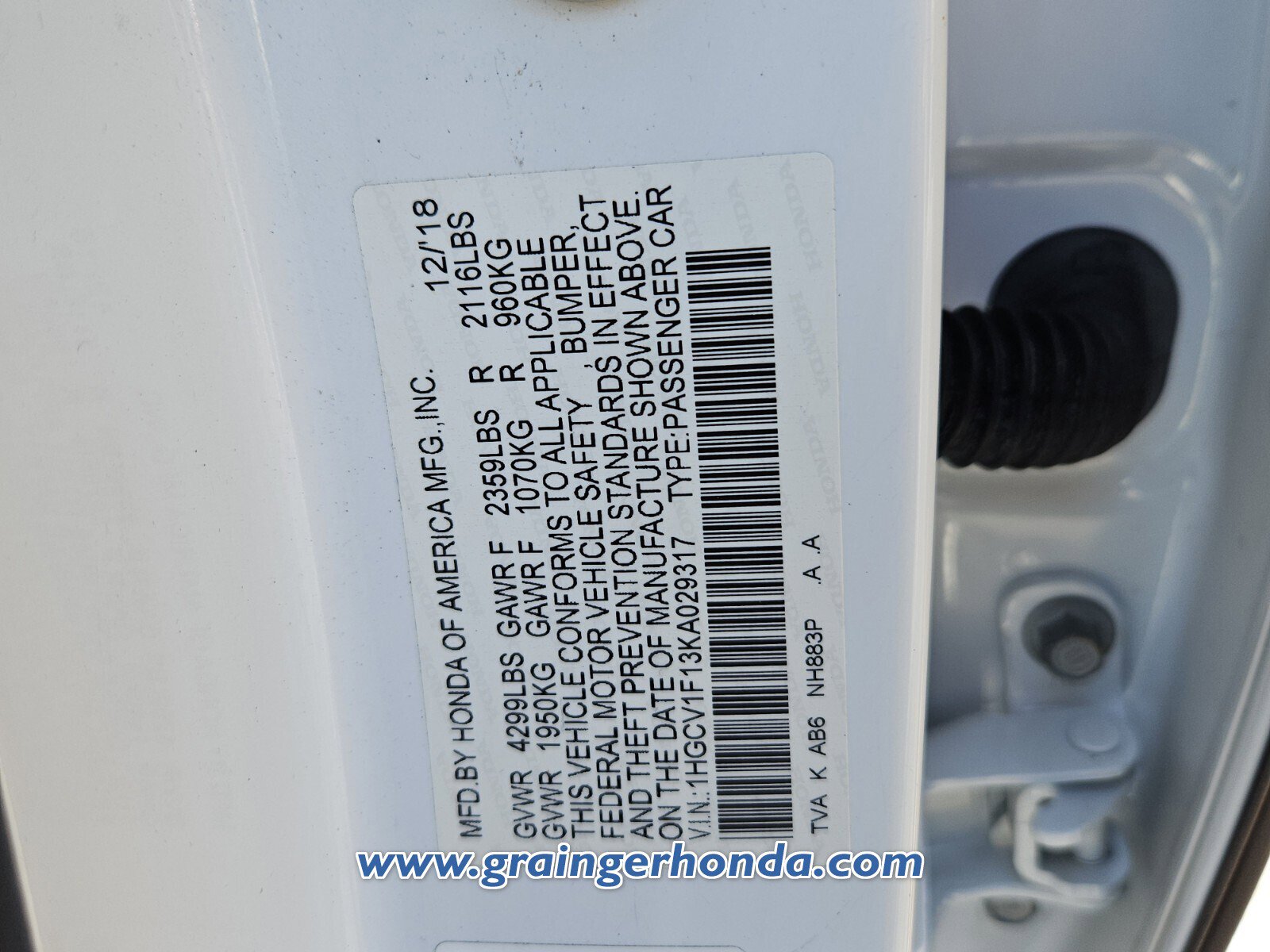 Used 2019 Honda Accord LX image 14