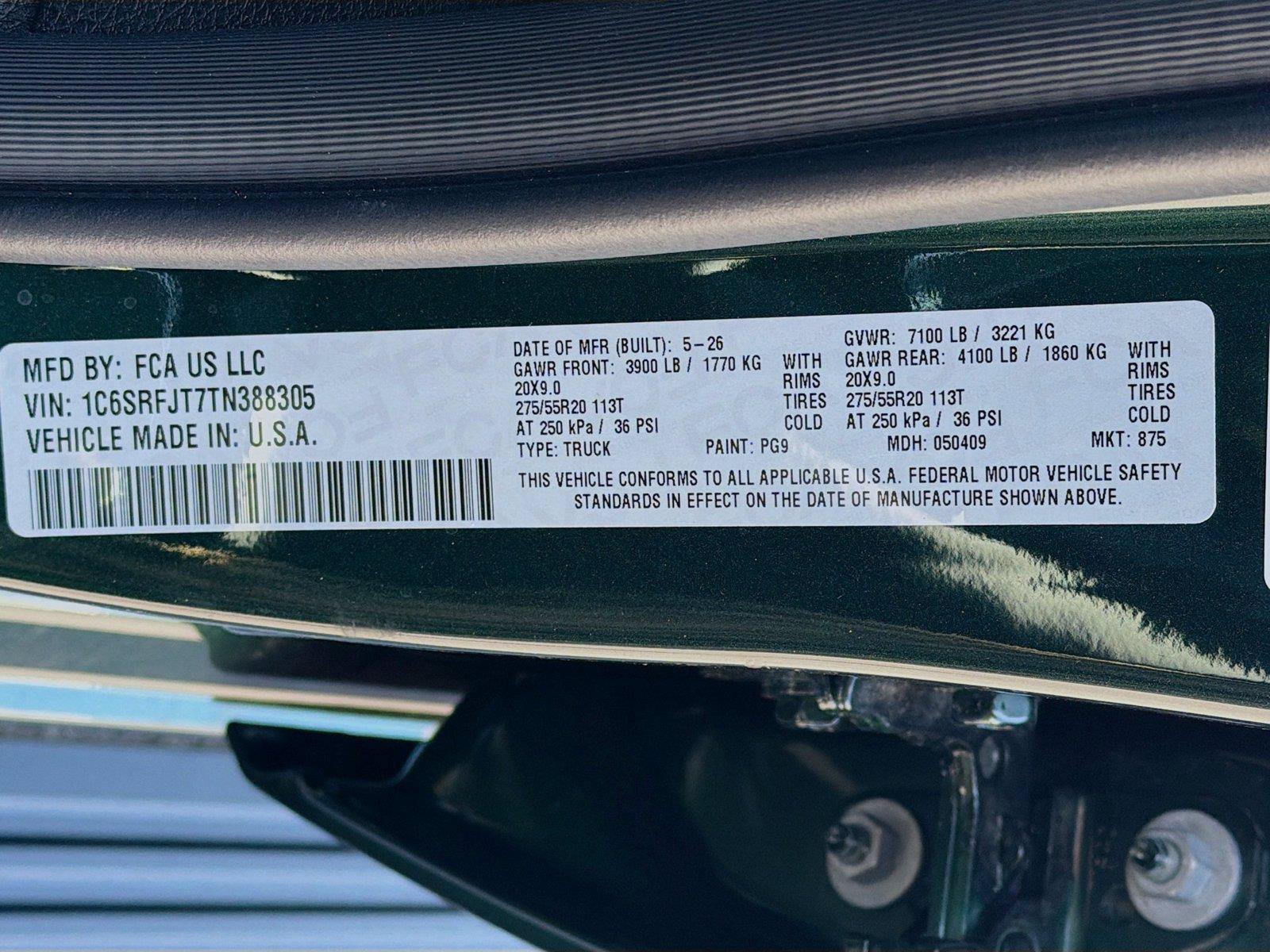 New 2026 RAM 1500 Laramie AWD/4WD image 40