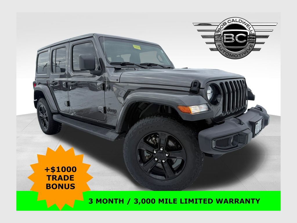 Used 2021 Jeep Wrangler Unlimited Sahara