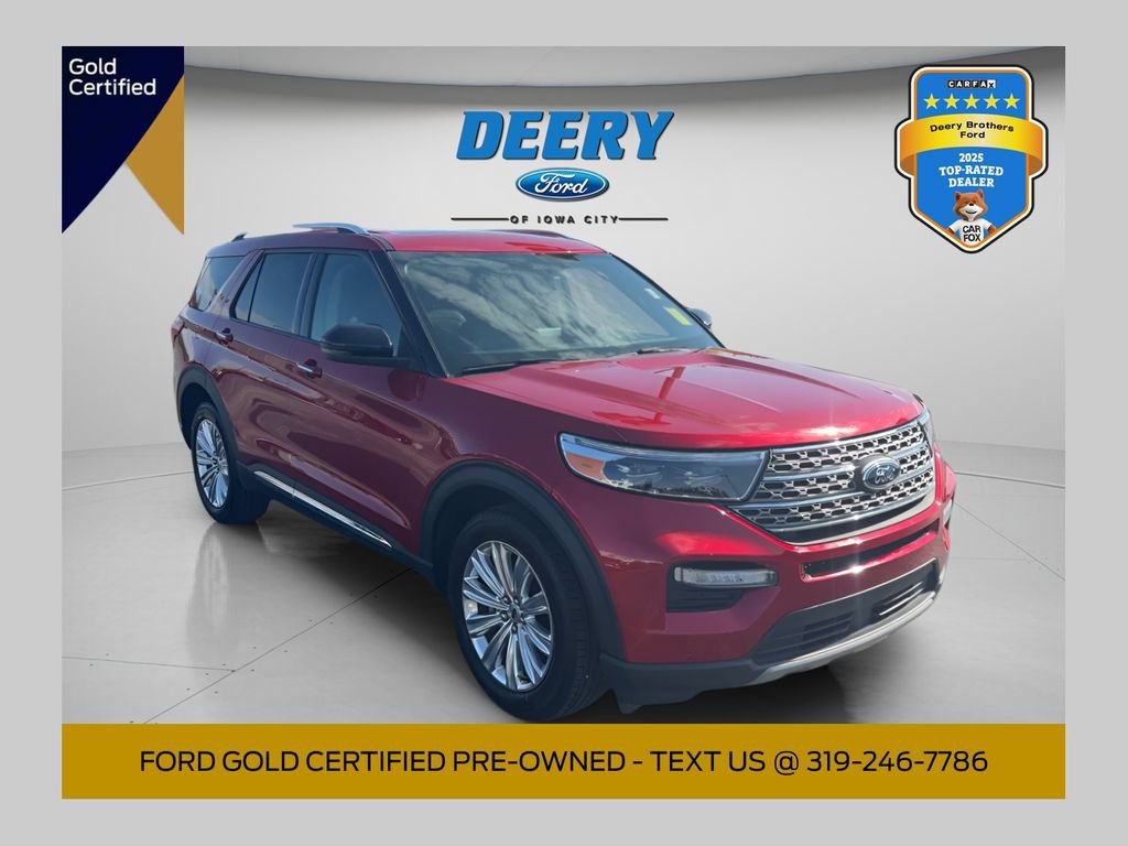 Certified 2024 Ford Explorer Limited w/ Limited Technology Package AWD/4WD image 1