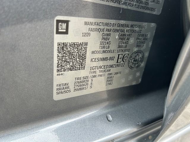 Used 2021 GMC Sierra 1500 Elevation w/ X31 Off-Road Package image 31