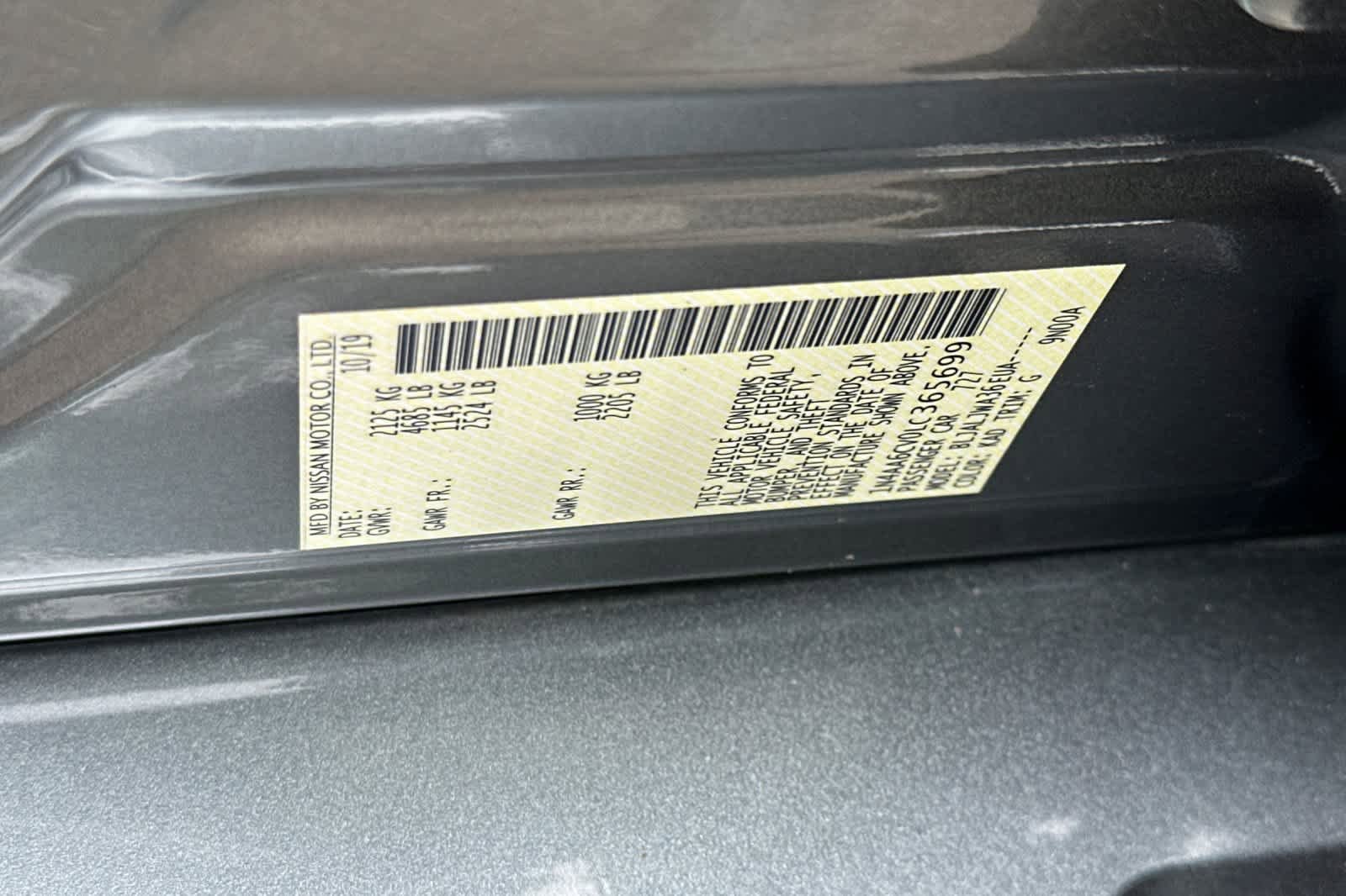 Used 2020 Nissan Maxima 3.5 SV w/ Floor Mat Group FWD image 29