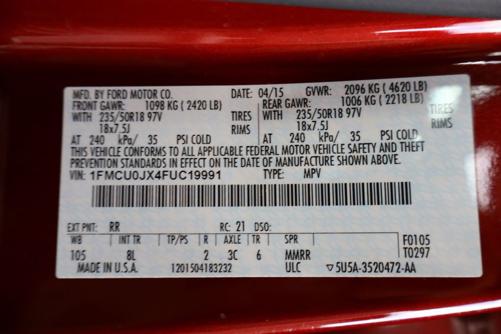 Used 2015 Ford Escape Titanium image 23