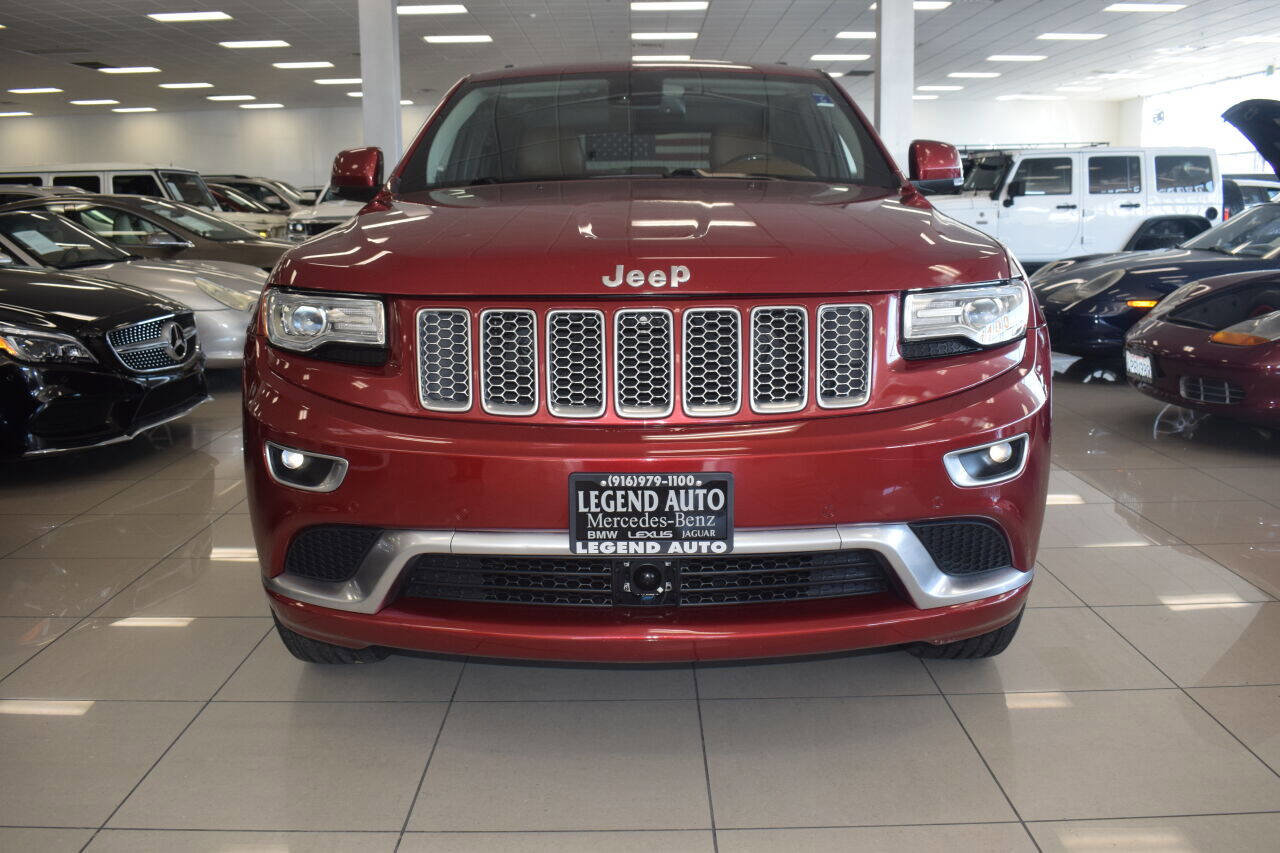 Used 2015 Jeep Grand Cherokee Summit w/ Platinum Series Group image 2