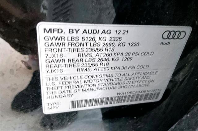 Used 2022 Audi Q3 2.0T Premium AWD/4WD image 34