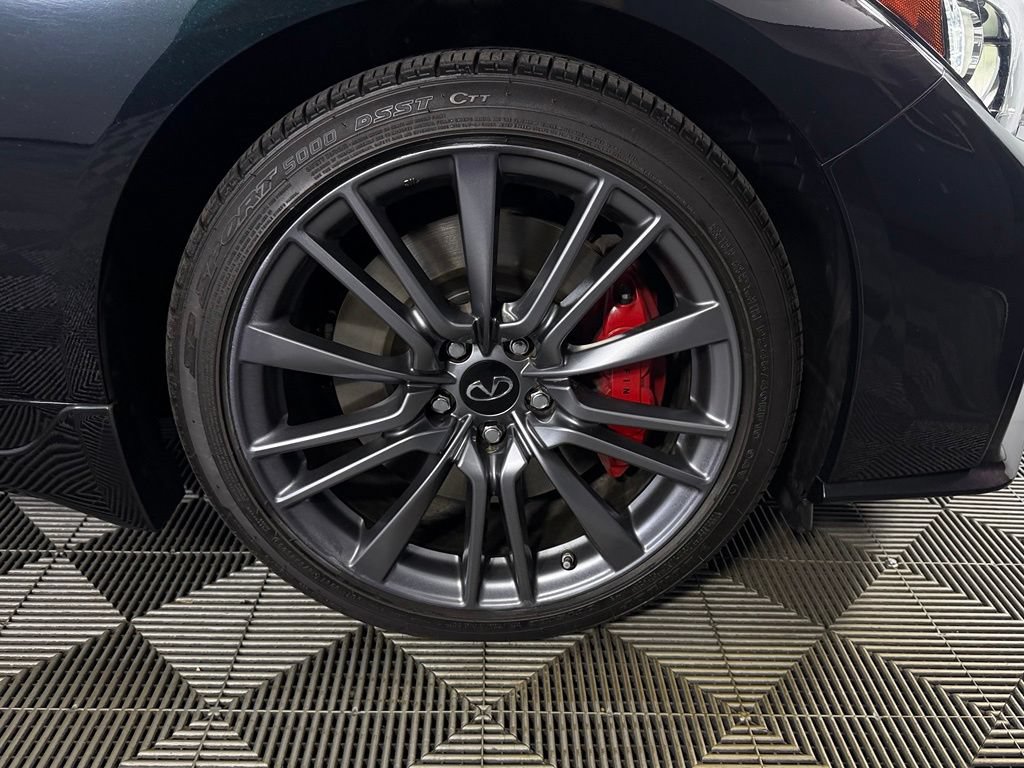 Used 2024 INFINITI Q50 Red Sport 400 w/ Black Opal Edition AWD/4WD image 12
