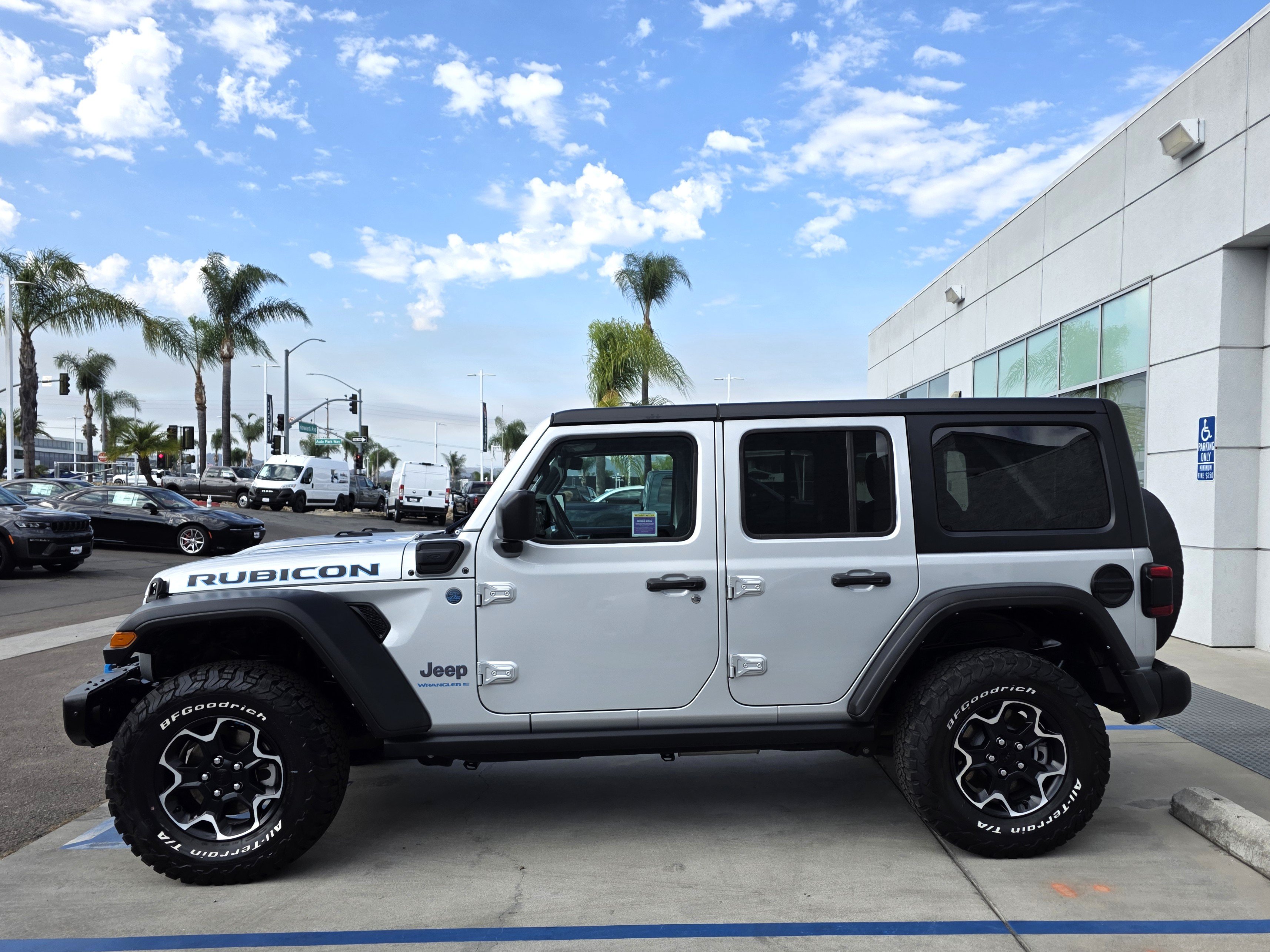 Certified 2023 Jeep Wrangler Unlimited Rubicon 4xe w/ Steel Bumper Group AWD/4WD image 2