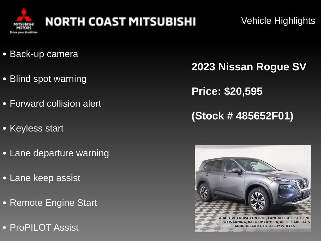 Used 2023 Nissan Rogue SV AWD/4WD image 2