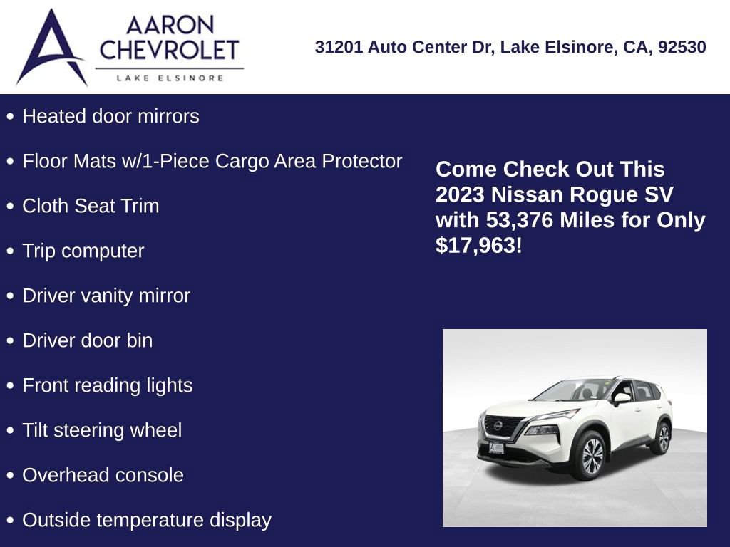 Used 2023 Nissan Rogue SV image 25