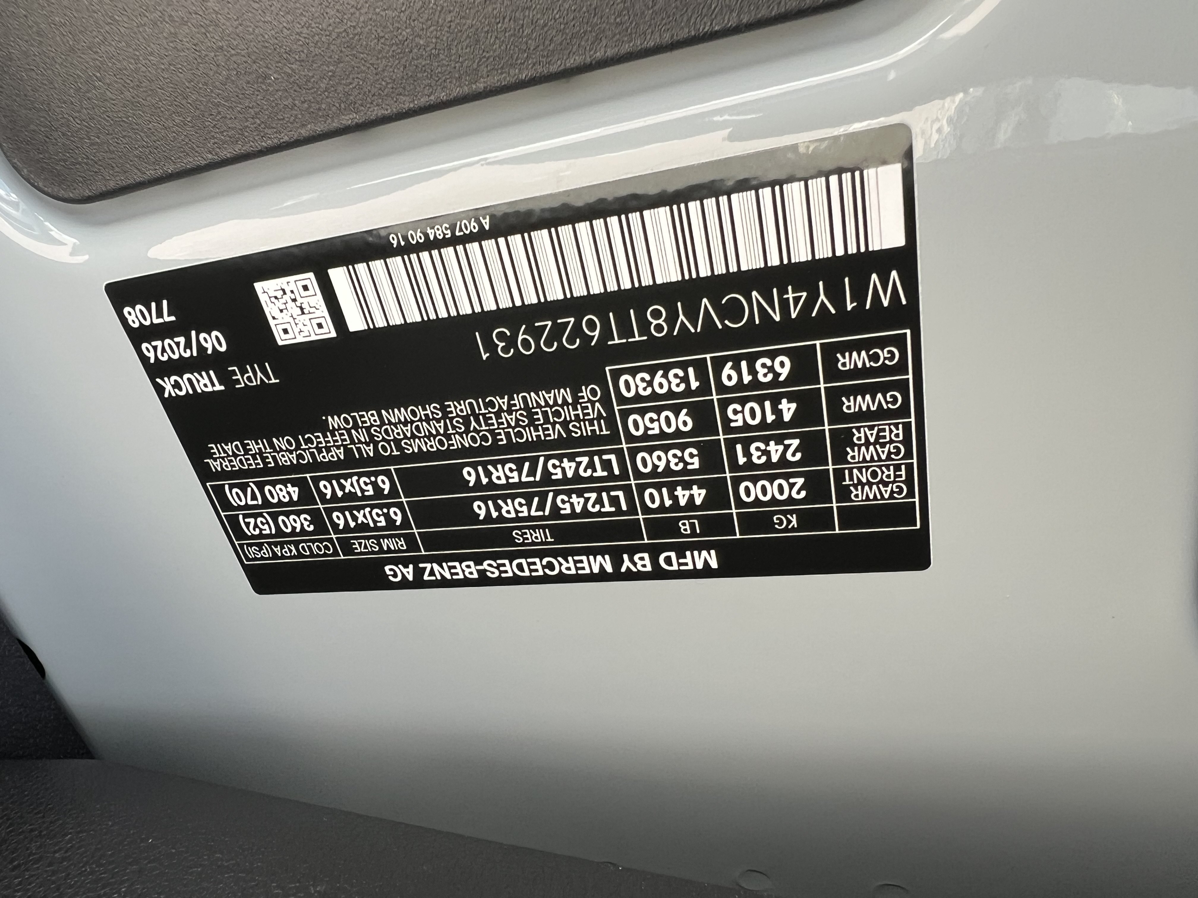 New 2026 Mercedes-Benz Sprinter 2500 image 33