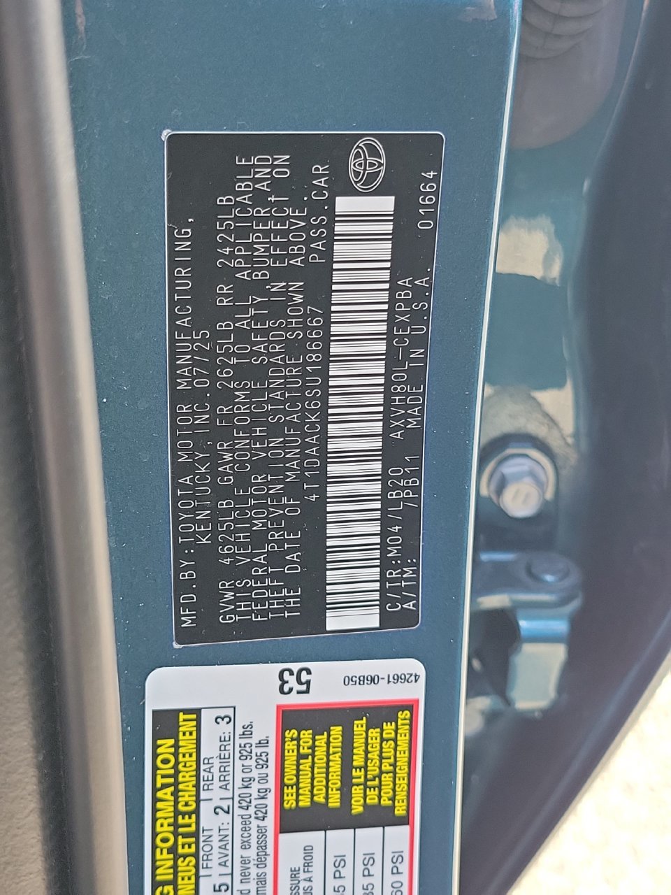 Used 2025 Toyota Camry XSE FWD image 31