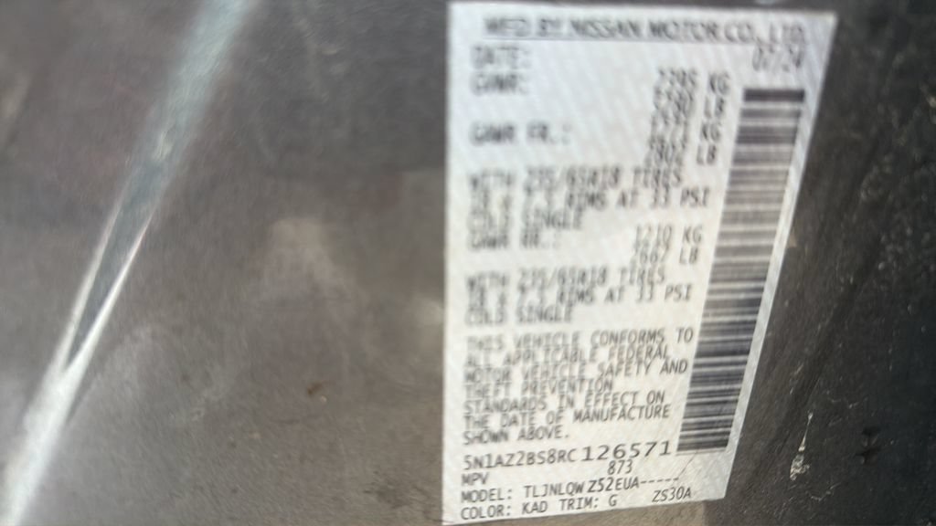 Certified 2024 Nissan Murano SV AWD/4WD image 19