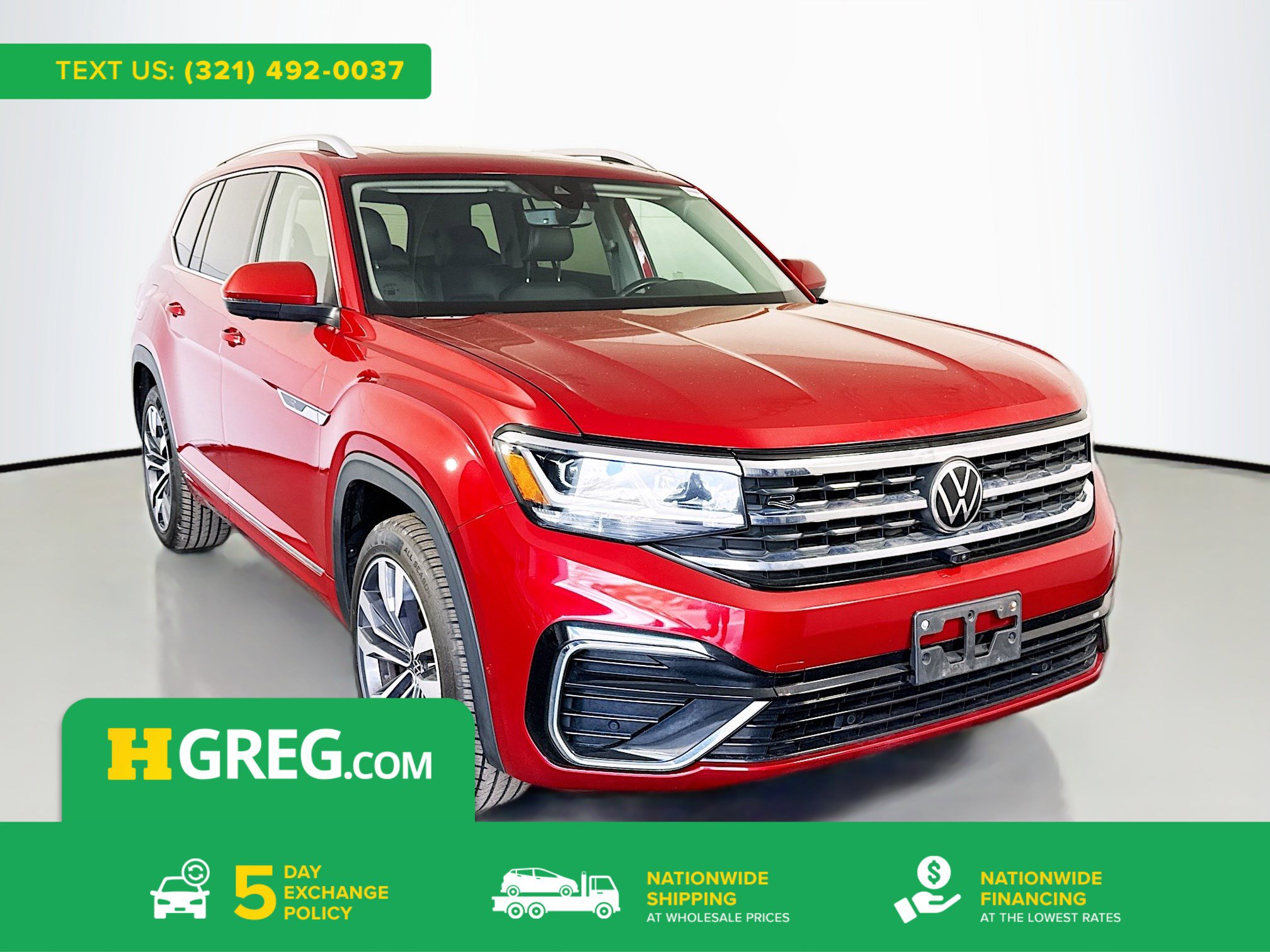 Used 2021 Volkswagen Atlas SEL Premium image 1