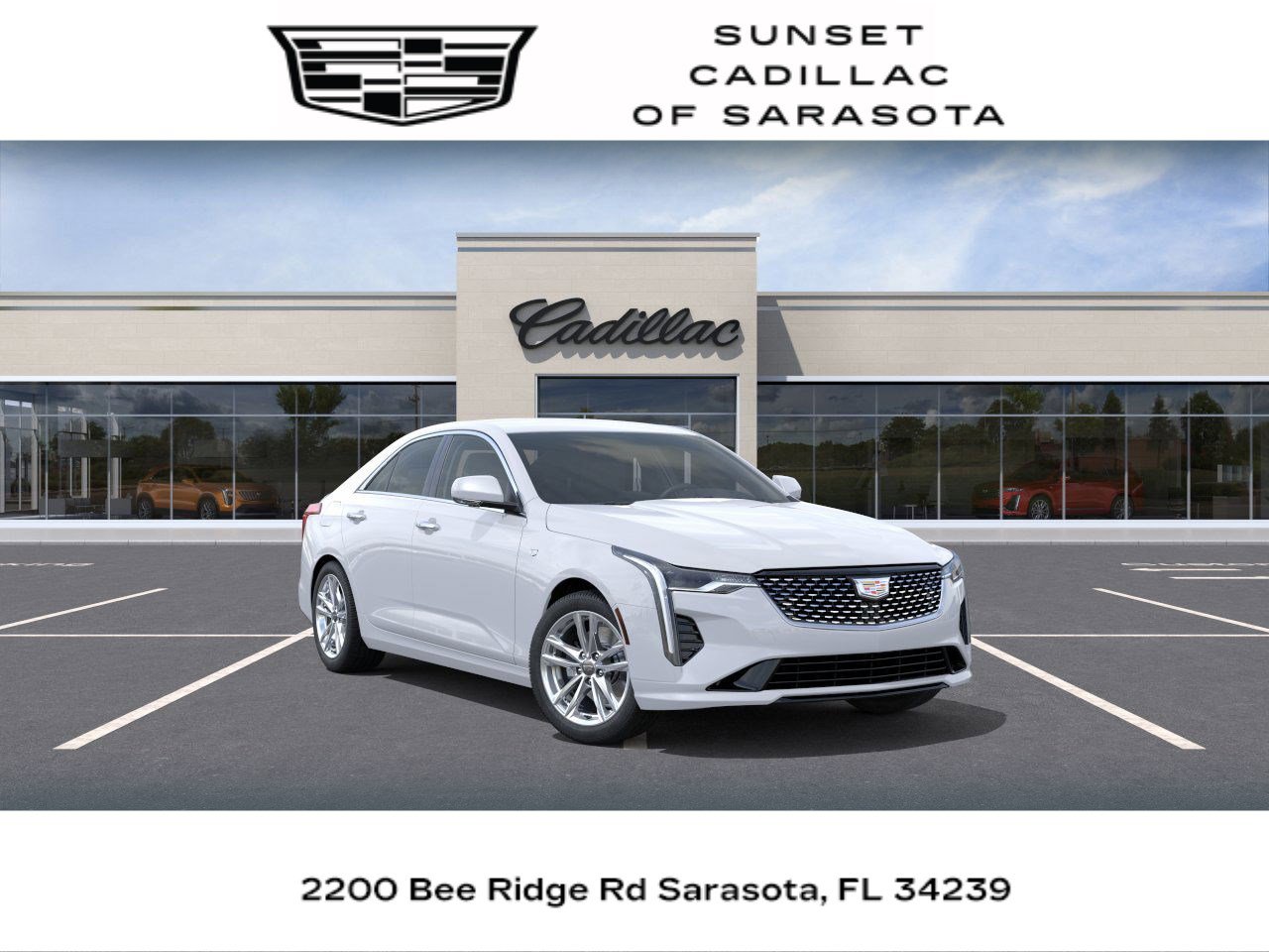 New 2026 Cadillac CT4 Luxury