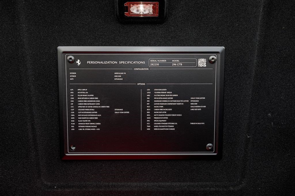 Used 2022 Ferrari 296 GTB RWD image 11