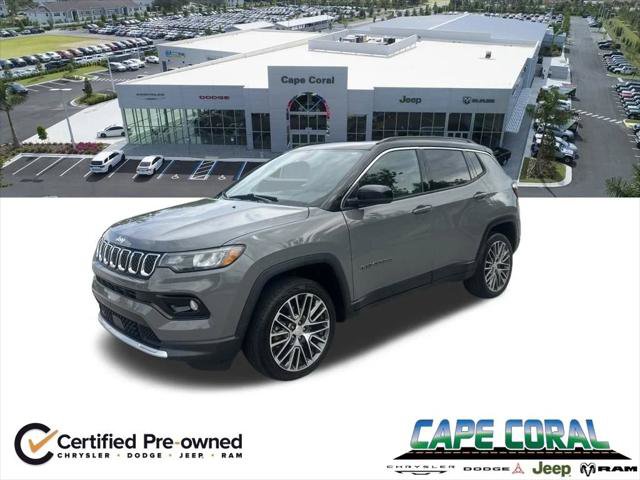 Certified 2023 Jeep Compass Limited w/ Elite Group AWD/4WD 360° Tour