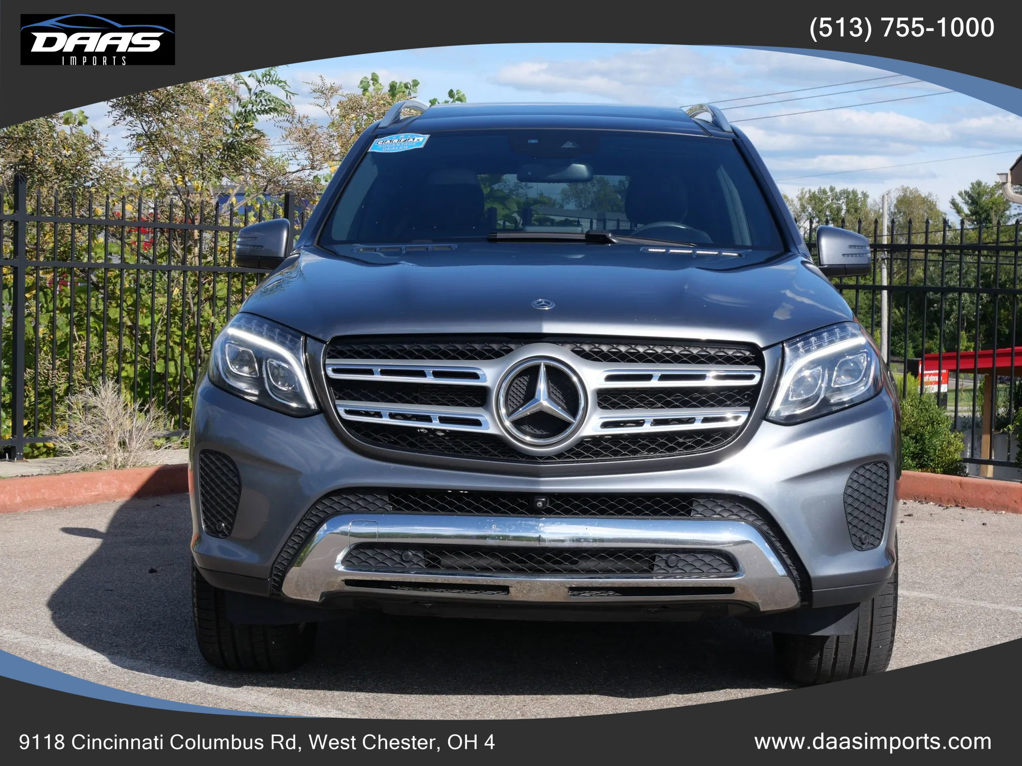 Used 2018 Mercedes-Benz GLS 450 4MATIC w/ Premium Package image 2