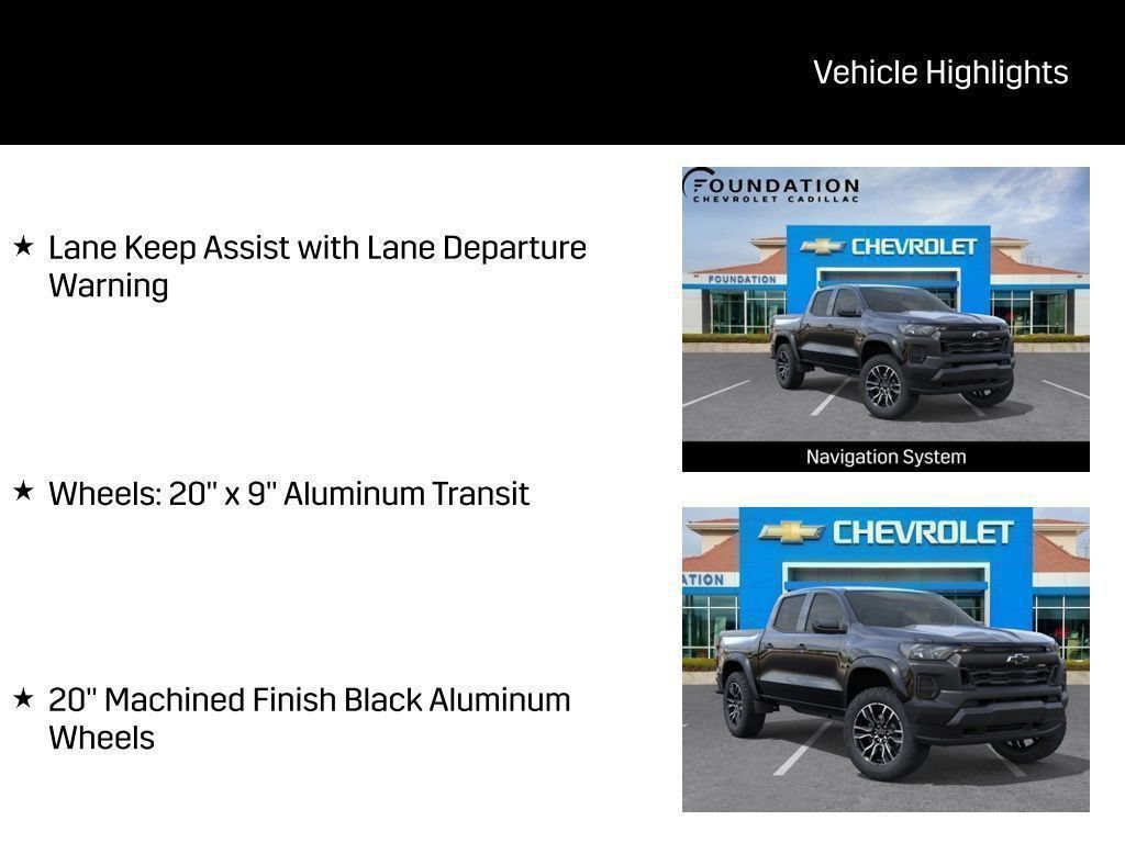 New 2026 Chevrolet Colorado Trail Boss AWD/4WD image 54