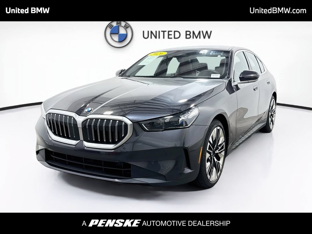Certified 2026 BMW 540i xDrive AWD/4WD image 1