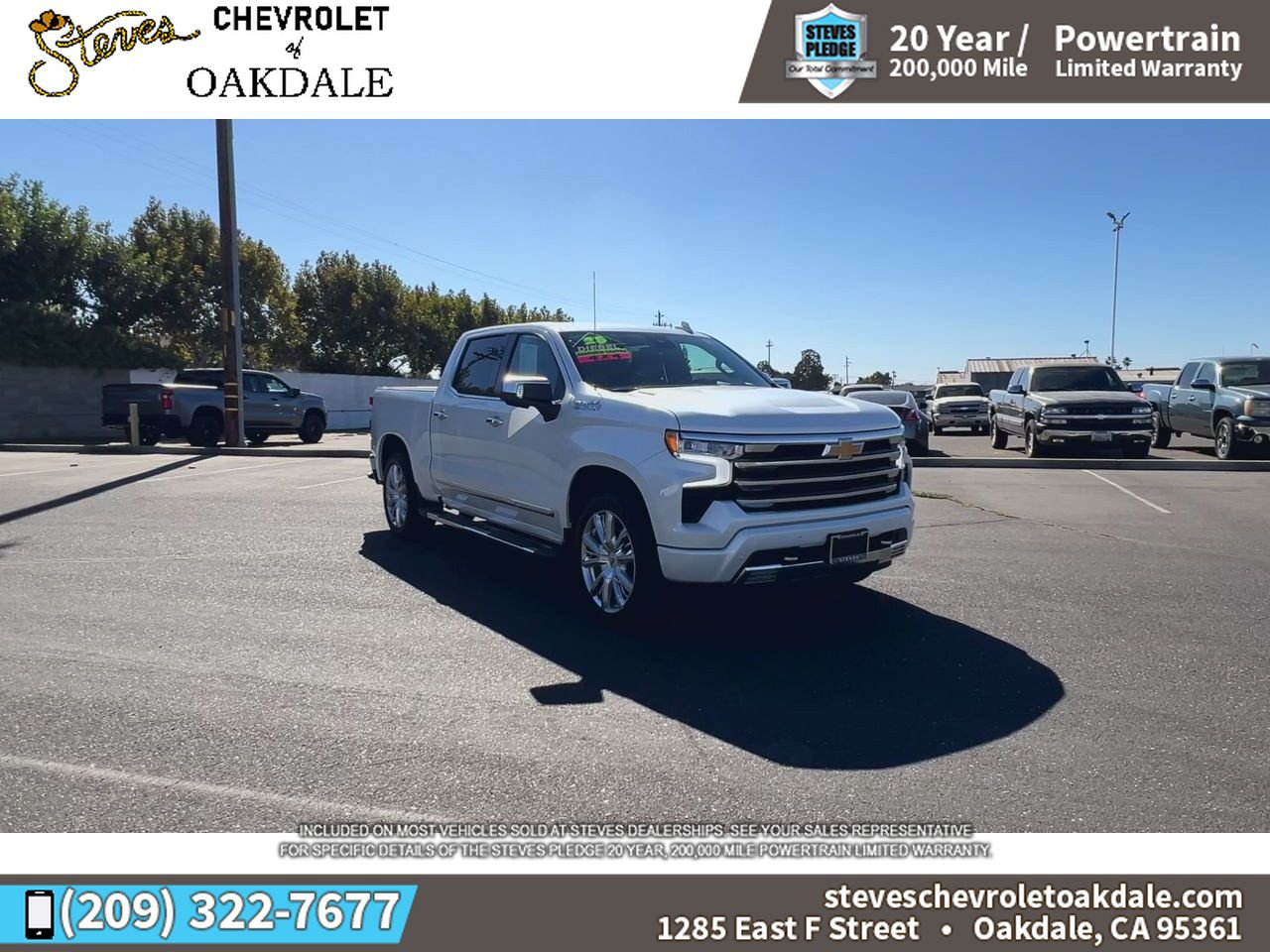 Used 2025 Chevrolet Silverado 1500 High Country AWD/4WD image 3