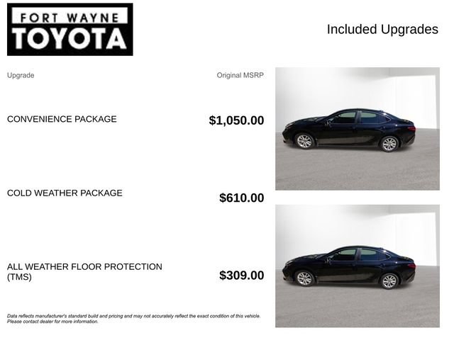 Used 2025 Toyota Camry LE w/ Convenience Package FWD image 4