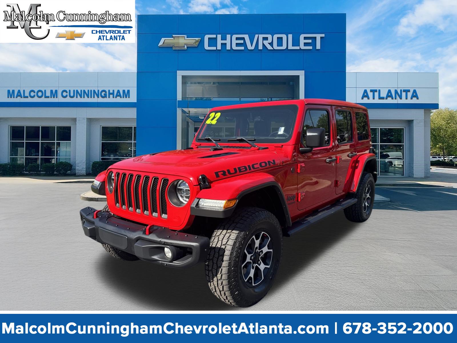 Used 2022 Jeep Wrangler Unlimited Rubicon w/ Steel Bumper Group AWD/4WD image 1