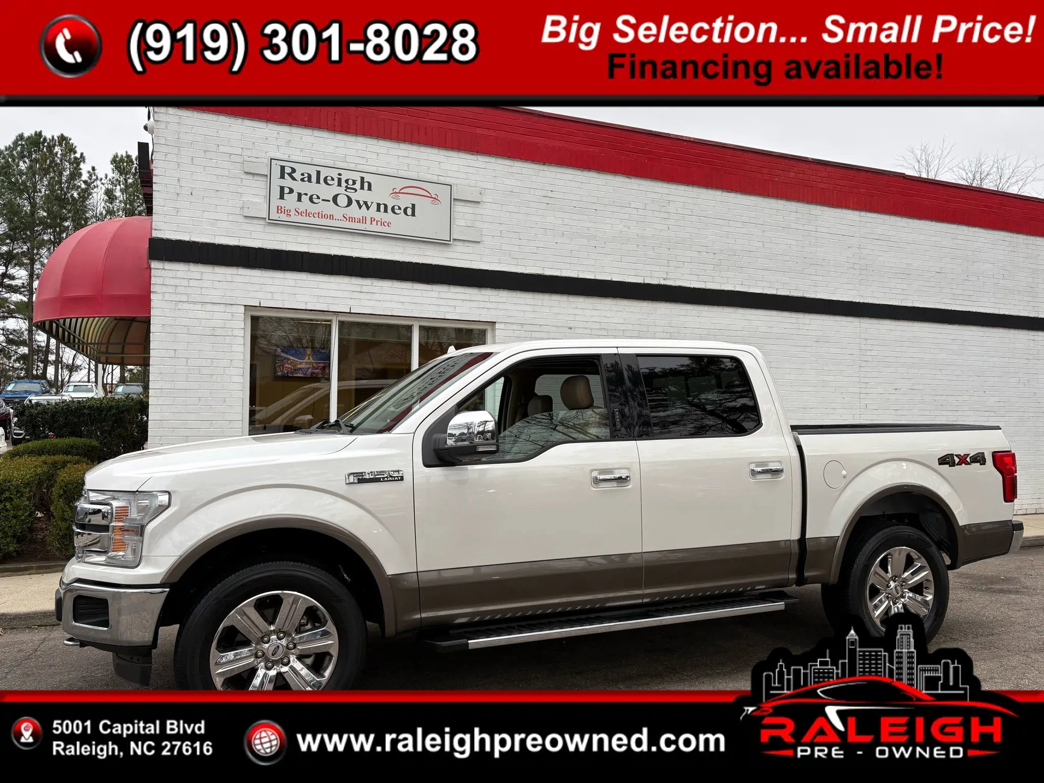 Used 2018 Ford F150 Lariat w/ Equipment Group 502A Luxury