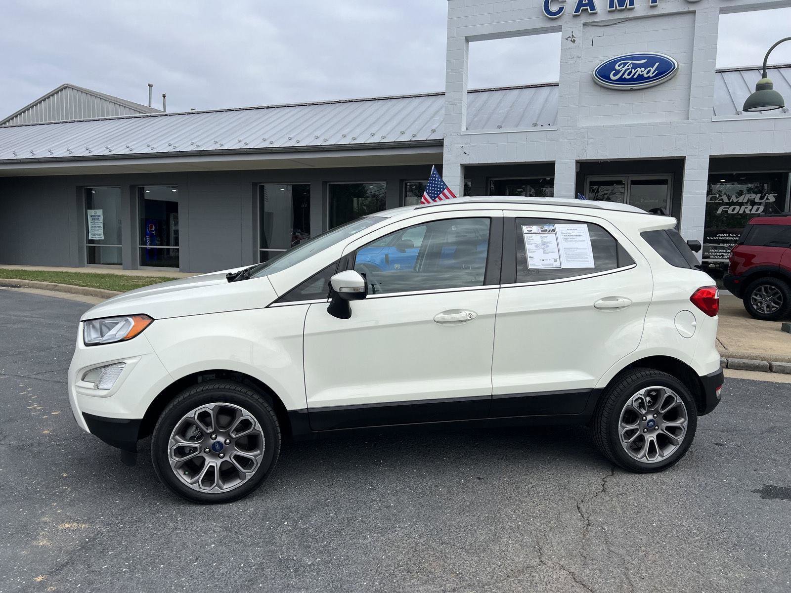Certified 2021 Ford EcoSport Titanium w/ Interior Protection Package AWD/4WD image 2