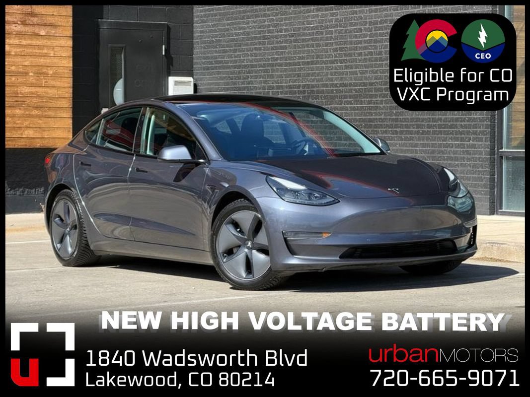 Used 2021 Tesla Model 3 Long Range AWD/4WD image 1