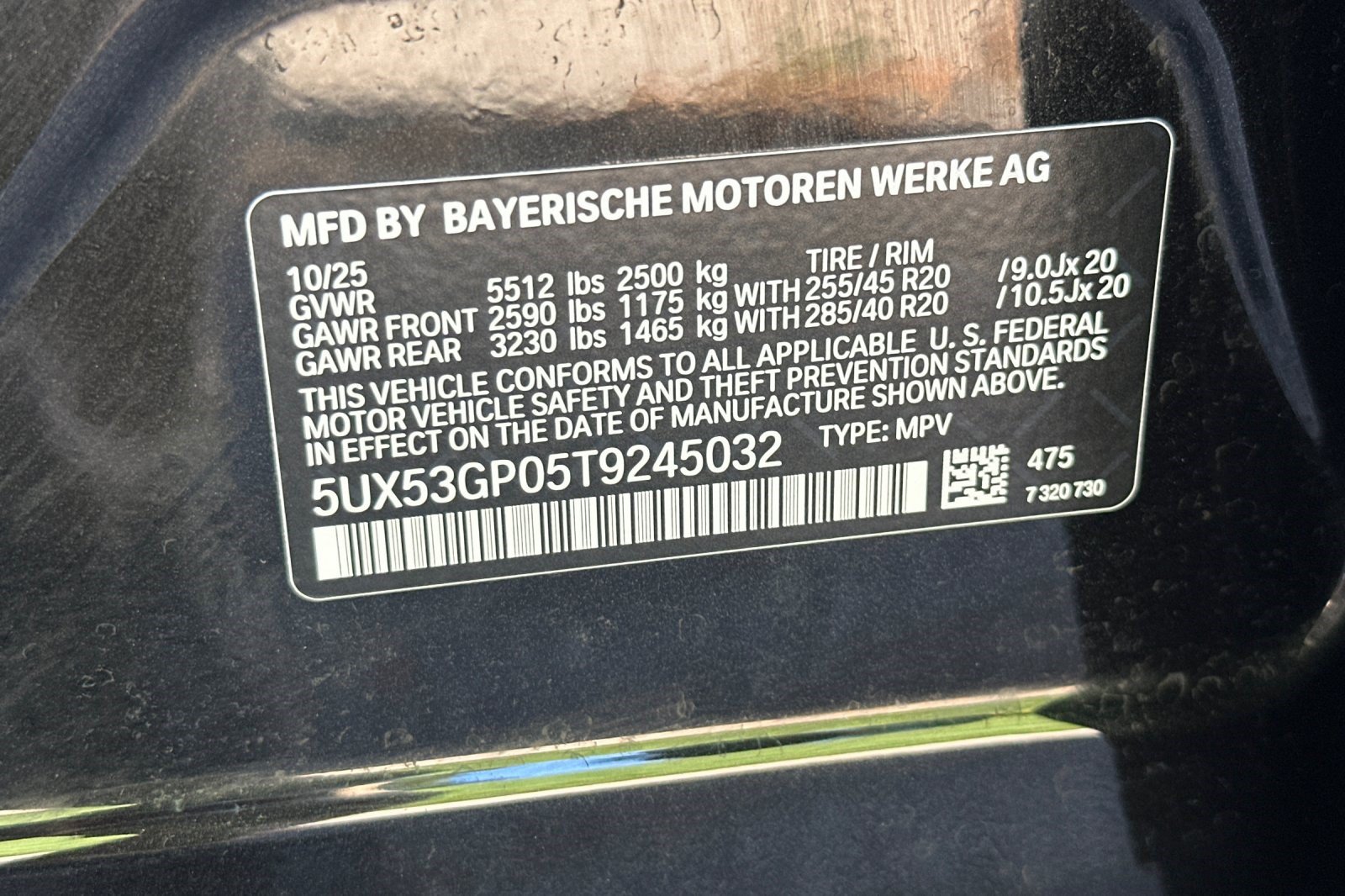 Used 2026 BMW X3 xDrive30i w/ Convenience Package AWD/4WD image 42