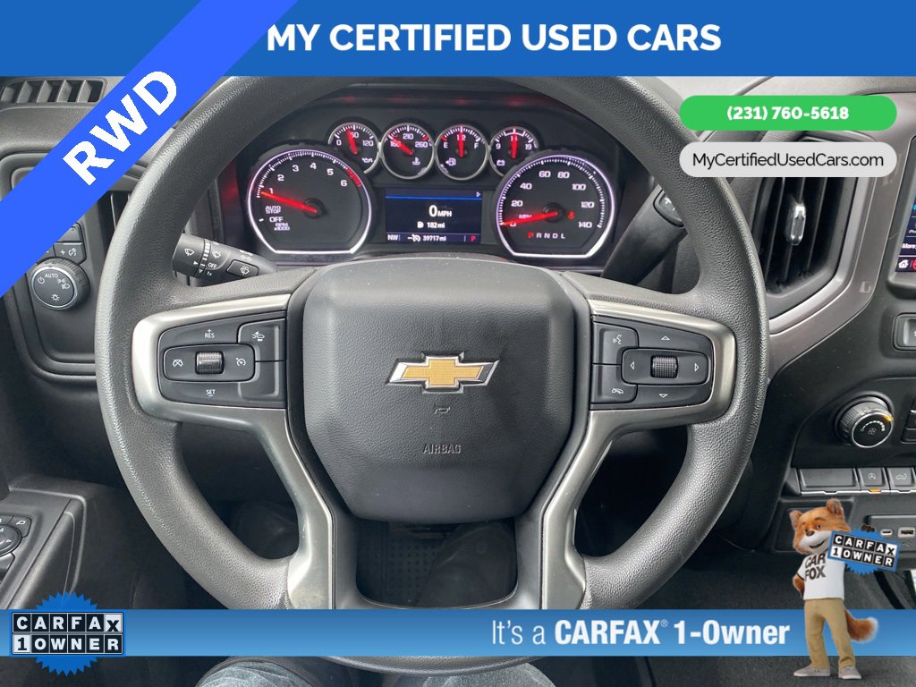 Used 2021 Chevrolet Silverado 1500 Custom w/ LPO, Dark Essentials Package image 14